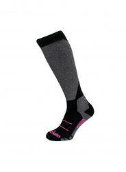 lyžařské ponožky BLIZZARD BLIZZARD Wool Sport Junior ski socks, black/pink