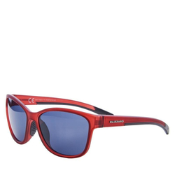 BLIZZARD Sun glasses PCSF702140, rubber trans. dark red, 65-16-135