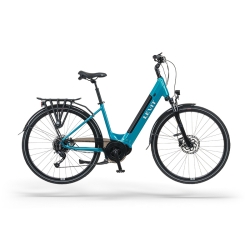 Elektrokolo eTrekking LEVIT MUSCA URBAN MX 630 low turquoise pearl, 18"