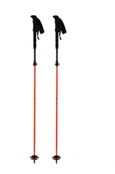BLIZZARD Tour telescopic ski poles, black/orange