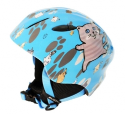 BLIZZARD BLIZZARD Magnum ski helmet junior, blue cat shiny