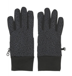 COLOR KIDS COLOR KIDS Gloves-Smart Touch, Reflective-1191-Black, 25/26