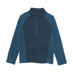 COLOR KIDS COLOR KIDS Fleece Pulli - Striped, legion blue, 2023