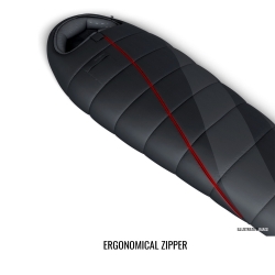 Syntetický třísezónní spacák Espace -5°C zelená ***ZDARMA DOPRAVA***