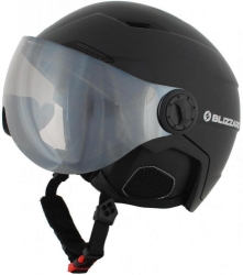 BLIZZARD BLIZZARD Double Visor ski helmet, black matt, silver mirror