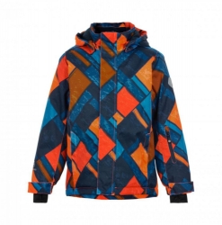 COLOR KIDS COLOR KIDS Ski jacket, AOP, AF 10.000, orange clown fish, 2021