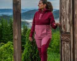 Dámské outdoor kalhoty Keiry L bordo/pink ***ZDARMA DOPRAVA***