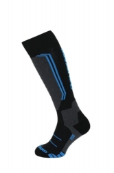 BLIZZARD BLIZZARD Allround ski socks junior, black/anthracite/blue, 2022