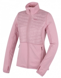 Dámská mikina na zip Airy L faded pink ***ZDARMA DOPRAVA***