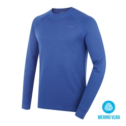 Pánská merino mikina Aron M blue ***ZDARMA DOPRAVA***