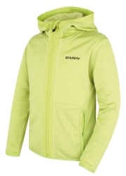 Dětská mikina s kapucí Artic Zip K br. green/dk. khaki ***ZDARMA DOPRAVA***