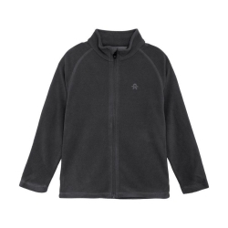 COLOR KIDS COLOR KIDS Fleece Jacket, Full Zip-161-Phantom, 25/26