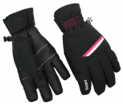 BLIZZARD BLIZZARD Viva Plose ski gloves, black/white/pink