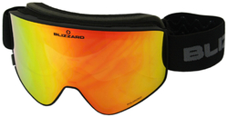 BLIZZARD 912 black matt, red REVO, polarized CAT. 3 + amber spare lens CAT. 1