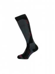 BLIZZARD BLIZZARD Wool Performance ski socks, black/wine red