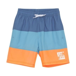 COLOR KIDS COLOR KIDS Swim Long Shorts, Colorblock-7452-River Blue, 2025