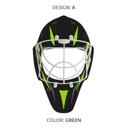 Set nálepek pro HERO masku green B