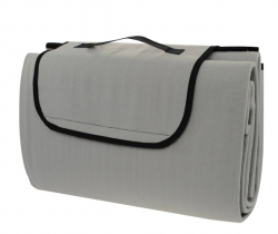 Pikniková deka CALTER® STADY, 170x150 cm, alu fólie, šedá