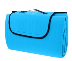 Pikniková deka CALTER® STADY, 170x150 cm, alu fólie, modrá