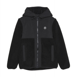 COLOR KIDS COLOR KIDS Teddy Fleece Jacket - W. Hood, black, 2023