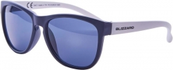 BLIZZARD BLIZZARD Sun glasses PCC529331, dark blue matt, 55-13-118