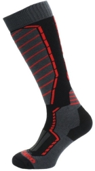 BLIZZARD BLIZZARD Profi ski socks, black/anthracite/red