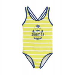 COLOR KIDS COLOR KIDS Swimsuit - AOP, golden kiwi, 2023