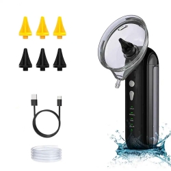 Elektrický čistič uší PURE WASH OME01 černý