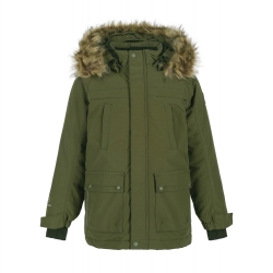 COLOR KIDS COLOR KIDS Parka w. fake fur, AF 10.000, dark olive 740725.9526, 2022