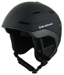 BLIZZARD Bormio ski helmet, black matt/anthracite matt