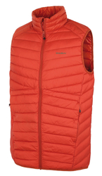 Pánská péřová vesta Dresles M brick orange ***ZDARMA DOPRAVA***