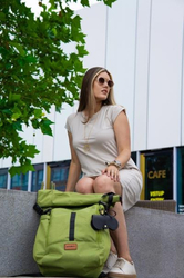 Městský batoh Moper 28l bright green ***ZDARMA DOPRAVA***