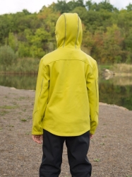 Dětská softshell plněná bunda Swany K lime green ***ZDARMA DOPRAVA***