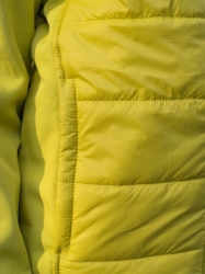 Dětská softshell plněná bunda Swany K lime green ***ZDARMA DOPRAVA***