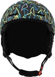 BLIZZARD Flash junior ski helmet, black/multicolor