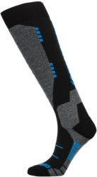 BLIZZARD BLIZZARD Wool Sport ski socks, black/turquoise