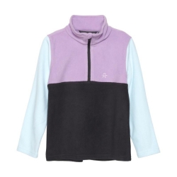 COLOR KIDS COLOR KIDS Fleece Pulli - Colorblock, violet tulle, 2023