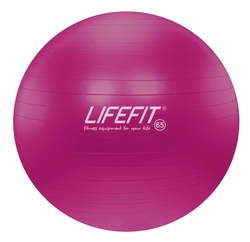 Gymnastický míč LIFEFIT® ANTI-BURST 65 cm, bordó