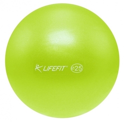 Míč OVERBALL LIFEFIT 25cm, světle zelený