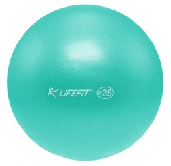 Míč OVERBALL LIFEFIT® 25cm, tyrkysový