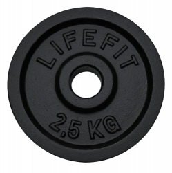 Kotouč LIFEFIT® 2,5kg,Angular, kovový, pro 30mm tyč