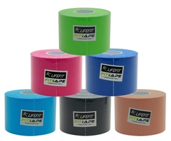 KinesionLIFEFIT® tape 5cmx5m, 6ks, mix barev