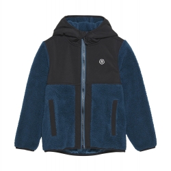 COLOR KIDS COLOR KIDS Teddy Fleece Jacket - W. Hood, legion blue, 2023