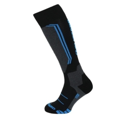 BLIZZARD BLIZZARD Allround wool ski socks junior,black/anthracite/blue