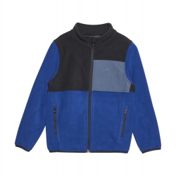 COLOR KIDS COLOR KIDS Fleece Jacket - Colorblock, limoges, 2023