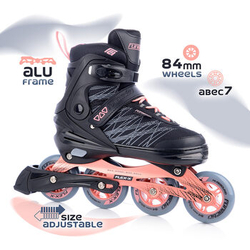 FLEX-X roztahovací brusle red 39-42