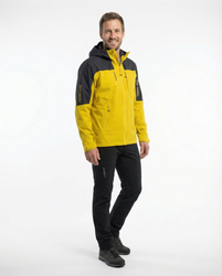 Pánská hardshell bunda Nickin M black/mustard ***ZDARMA DOPRAVA***