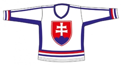 Hokejový dres SR 6, bílý, vel. L