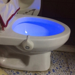 8WC LED osvětlení na WC se senzorem pohybu