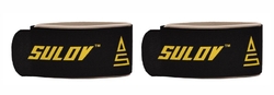 Pásek na sjezdové lyže SULOV, pár, černo-žlutý